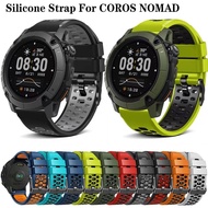 Silicone Sport Watch Band For COROS NOMAD Wristband Replacement For Coros Nomad Smart Watchband 24mm