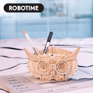[Local Stock] Robotime ROKR 3D Puzzle Toys DIY 3D Model Wooden Puzzle Home Decoration - Owl Storage 