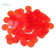 [szlztmy1] 100pcs Count Bingo Chips Markers for Bingo Card Adult Party Toys Mixed Color