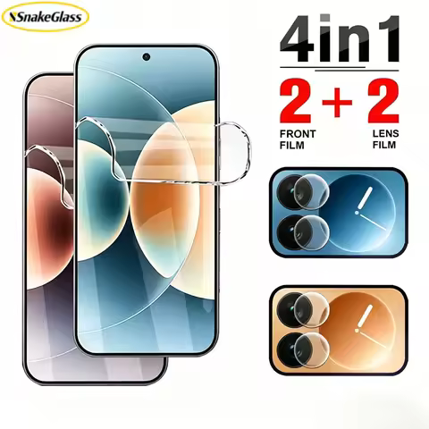 4IN1 Hydrogel Film for Xiaomi 17 Pro Max 17Ultra 15T 15 14 13T 13 12T 12S 11X 10 Lite Pro Ultra Scre