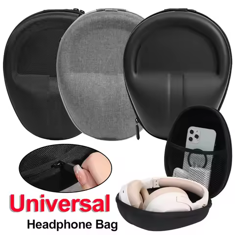 Headphone Case Carrying Organizer Hard EVA Earphone Storage Bag Pouch For Sony WH-CH720N WH-CH520N W
