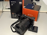 Sony α7C II 相機及 FE 24-70mm F2.8 GM II 鏡頭
