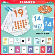 [Flameer] Number Flash Cards Flashcards 0-25 Math Cards,Math Games for Kids for ,Homeschool