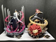 jz 工作室 死神 朽木白哉 阿散井戀次 六番隊 隊長 副隊長 卍解 千本櫻 景嚴 白帝劍 蛇尾丸 死神 bleach gk 雕像 手辦 figure