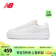 NEW BALANCE NB官方男鞋女鞋CT302系列增高休闲板鞋 白色 CT302LA 38.5(脚长24cm)