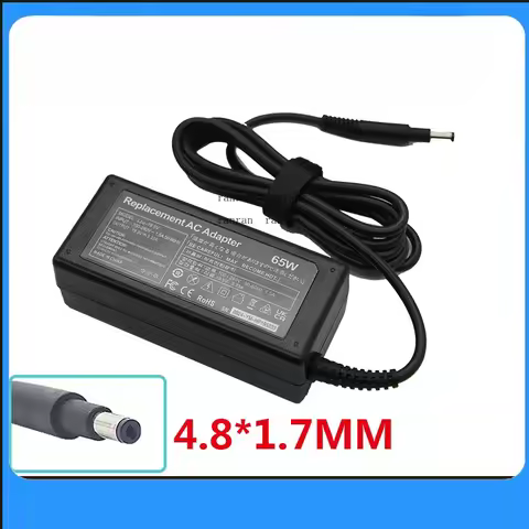 19.5V 3.33A 4.8*1.7mm 65W AC Laptop Power Adapter Charger For HP ENVY 4 6 TPN-C102 Q113 Q115 G7000 C