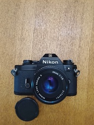 Nikon em 菲林相機連50mm f1.8鏡頭