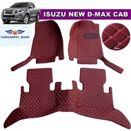 พรมรถยนต์D-max 2ประตู 4ประตู ปี2020-2022 6d 3ชิ้นหรือเพิ่มเป็นเซทพร้อมใยดักฝุ่นตัดตรงตามรุ่นแจ้งสีใน