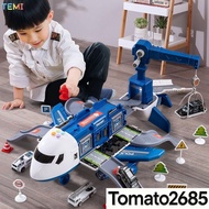 TEMI Big Airplane Car Toys Plane Toddler Play Boy Big Size Aeroplane Kid Toys Police Fire Engine Hel