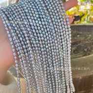 Freshwater Pearl String 3-4m Real Multicolor Wild Baroque Irregular k e s h i Necklace D I Y