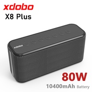 NJISD Xdobo ลำโพงบลูทูธ X8พลัส80W กำลังสูงกลางแจ้งสุดยอดเบสซับวูฟเฟอร์กันน้ำระบบอะคูติกสเตอริโอรอบทิ