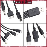 Universal USB To Multi Plug Cellpahone Charger Cable 10 in 1 USB Cable 20CM