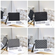 Beg lelaki CD black color design luxury clutch
