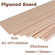 (MiniMore) Plywood Board (A3)-*5mm+-/8mm+-*
