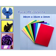 2mm colored liver foam,/eva eva foam,/eva sponge,/eva foam, EVA craft foam 25cm X 35cm