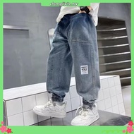 Vupan Boy Jeans 5-16 Years Old Elastic Waist+Three-Layer Reinforced Stitching Blue 120-170cm 7 Days 
