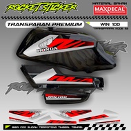 WIN Striping WIN Sticker Variation WIN UV TRANSPARENT CODE 52 PREMIUM MAXDECAL MATERIAL