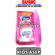 Detergent Liquid Cair Sayang 2 Renceng Isi 24 Sachet 20ML