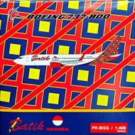 BATIK AIR BOEING 737-800 PK-BGG PANDA MODEL 1:400