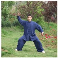 【NebulaCraze】 Chinese Tai Chi Cotton Wushu Clothing for Kids and Adults Martial Arts Suit
