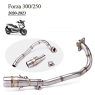 Header Pipe Fitment For Forza300 Foza250 2020-2023 Motorcycle Exhaust System Modification