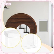 [utruiut] Outdoor Brochure Holder Waterproof, Literature Box Acrylic, Flyer Holder Wall Mounted for 