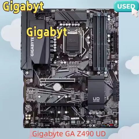 Gigabyte GA Z490 UD Motherboard LGA 1200 Z490 Desktop Mainboard Support i3 i5 i7 10400F 10400 10100F