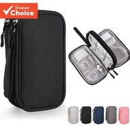 Waterproof Electronics Organizer - Cable Storage Bag for Travel & Home​​