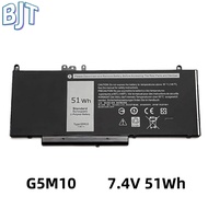 4 Cell Lithium-ion  G5M10 Bateri For Dell Latitude 3160 E5250 E5450 E5550 E5470 E5570 R0TMP WYJC2 8V