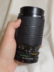 Canon FD 75-200mm f/4.5 鏡頭
