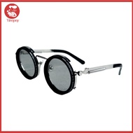 Yirepny Fashionable Polarized Shades Polarized Round Sunglasses Round Polarized Sunglasses for Men A