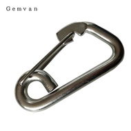 Gemvan Heavy Duty Spring Snap Hook W/ Eyelet Carabiner Shade Sail Boating Accessory