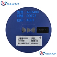 AO3400 A09T Silk Screen 5.8A SOT-23 MOS Tube N Channel Chip Field Effect Transistor Brand New in Sto