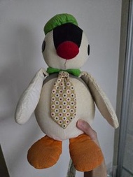 Pingu pinga公仔景品燈芯絨手偶娃娃