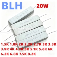 5PC 20W 5% 1.5K 1.8K 2K 2.2K 2.7K 3K 3.3K 3.9K 4K 4.7K 5K 5.1K 5.6K 6K 6.2K 6.8K 7.5K 8.2K Ohm Horiz