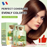 Hair Color Cream hair dye Plant ingredients DIY hair coloring shampoo