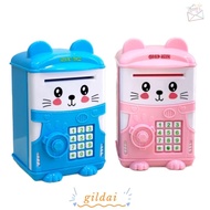 GILDAI Cash Saving Money Box, Mini Children's Piggy Bank, Incredibox ATM Financial Saving Toys Money