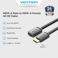 Vention HDMI-A Male to HDMI-A Female 4K HD 60Hz HDR ARC Cable PVC Type 50CM 1M 2M 3M 5M-AHC