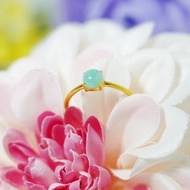 亞馬遜石戒指免費尺寸/silver925 18KGP 完成