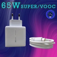 Oppo 65W SUPER VOOC CHARGER+1 SET USB C DATA Cable