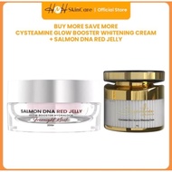 MERAH HNH Skincare by Dr. Kamila Jaidi Cysteamine Glow Booster Whitening Cream Jelly Salmon DNA red