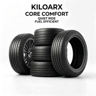 Durable KILOARX 245/45R18 Fuel Efficient Tire, Tyre Valve Cap Car, Max Traction and Honda Tyre Cap
