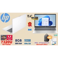 HP 15-fc AMD RYZEN 3-7320U / ATHLON 7120U - 8GB DDR5 RAM / 512GB SSD ✅ 15.6"FHD-IPS/WIN 11+MS-OFFICE