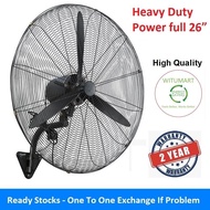 High Quality 26” 3 Speed Industry Wall Fan I Kipas Dinding Industri - Warranty 2 Years