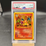 Pokemon PSA10 DIY PTCG Rating Card 1999 1ST EDITION CHARIZARD-HOLO 4/102 Collection Card Copy 10Poin
