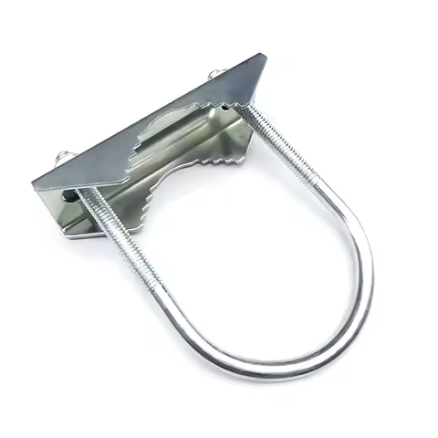 Antenna Mast Clamp Bracket Antenna Mount Clamp U-Bolt For Helium Miner Antenna Pipe Connection Assem