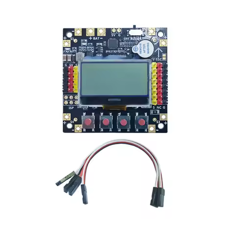 KK2.1.5 PLUS KK2 Flight Control Board Flight Controller VTOL For FPV Racing Drone RC Airplane, V1.19