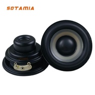 SOTAMIA 2Pcs 2 Inch Full Range Speaker 52mm 4 Ohm 8W Audio Waterproof HIFI Speaker White Basin Altav