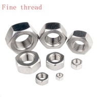 DIN934 Fine thread hex nut Stainless steel A2 SUS 304