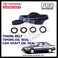 GENUINE TOYOTA LEVIN 4AGE 20V BLACK TOP TIMING BELT WITH TIMING CAM OIL SEAL